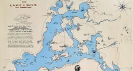 Lake of Bays Map - Doug Cunnington Books