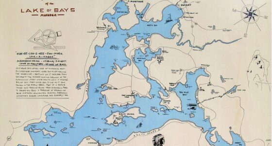 Lake of Bays Map - Doug Cunnington Books
